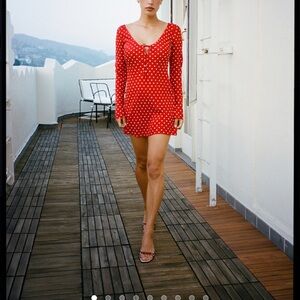 Realisation Par Red Serena Mini Dress